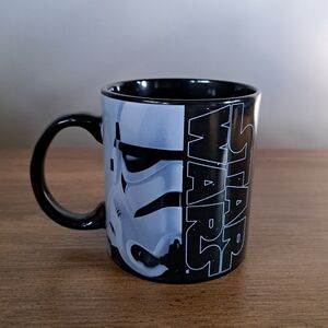 Star Wars Mug Darth Vader Storm Trooper Ceramic 20oz Black Dark Side